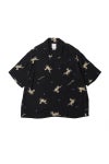 visvim (ビズビム) CROSBY SHIRT SS クロスビー半袖シャツ 0126105011005　ブラック
