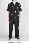 visvim (ビズビム) CROSBY SHIRT SS クロスビー半袖シャツ 0126105011005　ブラック