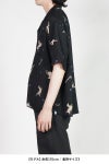 visvim (ビズビム) CROSBY SHIRT SS クロスビー半袖シャツ 0126105011005　ブラック