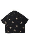 visvim (ビズビム)CROSBY SHIRT SS クロスビー半袖シャツ 0126105011005　ブラック