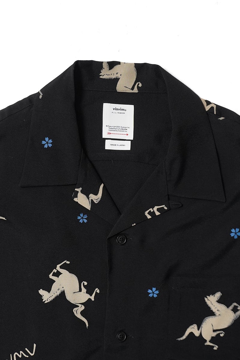visvim(ビズヴィム) CROSBY SHIRT SS クロスビー半袖シャツ 0126105011005