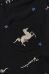 visvim (ビズビム) CROSBY SHIRT SS クロスビー半袖シャツ 0126105011005　ブラック