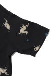visvim (ビズビム) CROSBY SHIRT SS クロスビー半袖シャツ 0126105011005　ブラック