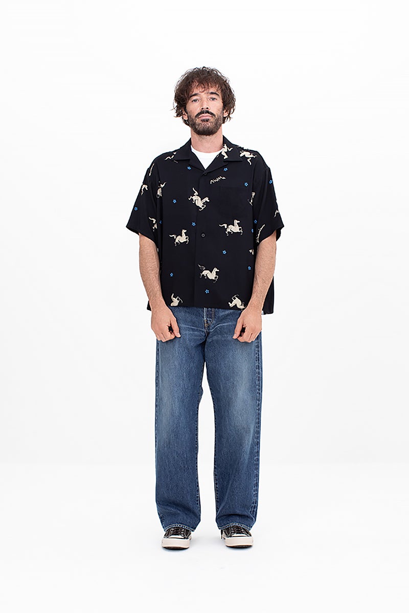 visvim(ビズヴィム) CROSBY SHIRT SS クロスビー半袖シャツ 0126105011005