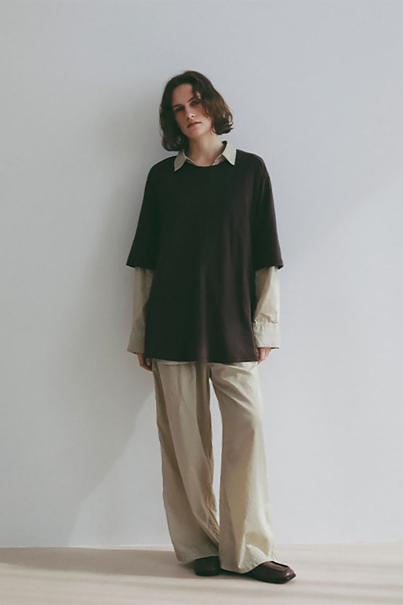 ETRE TOKYO(エトレトウキョウ) エアリーコットンオーバーサイズTee 1226312142