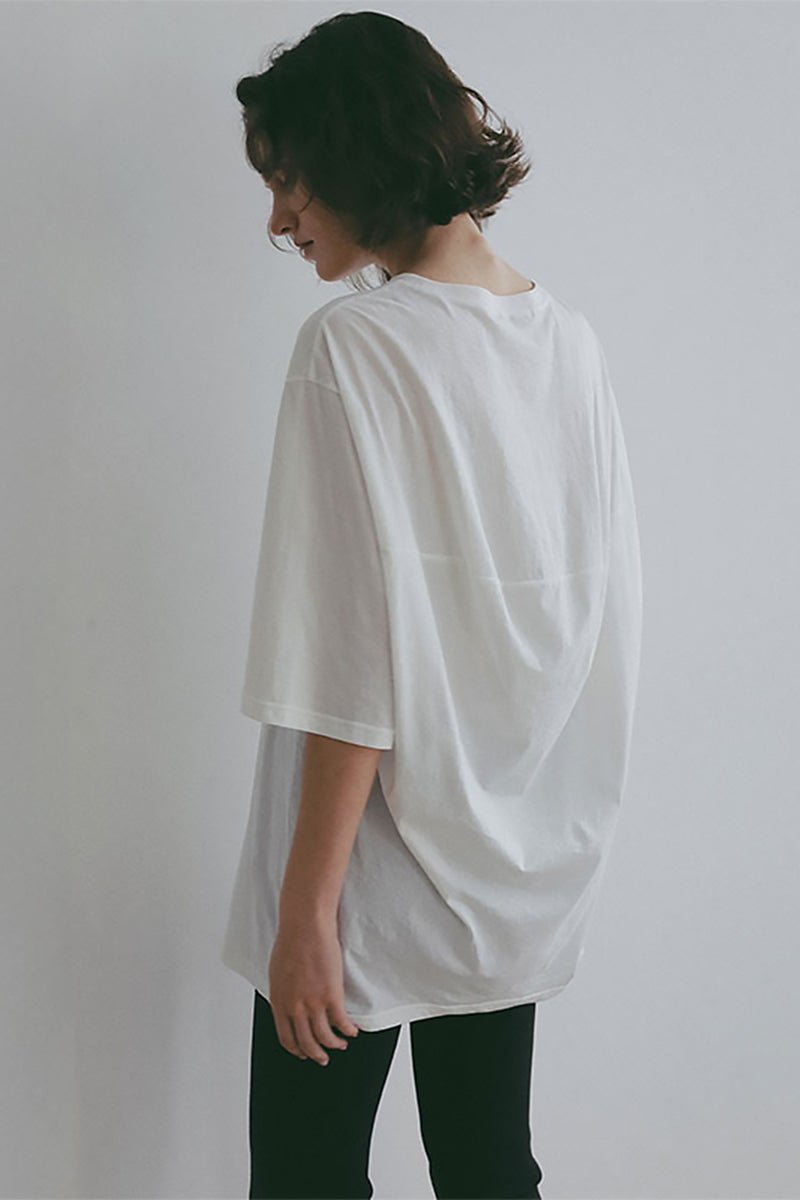 ETRE TOKYO(エトレトウキョウ) エアリーコットンオーバーサイズTee 1226312142