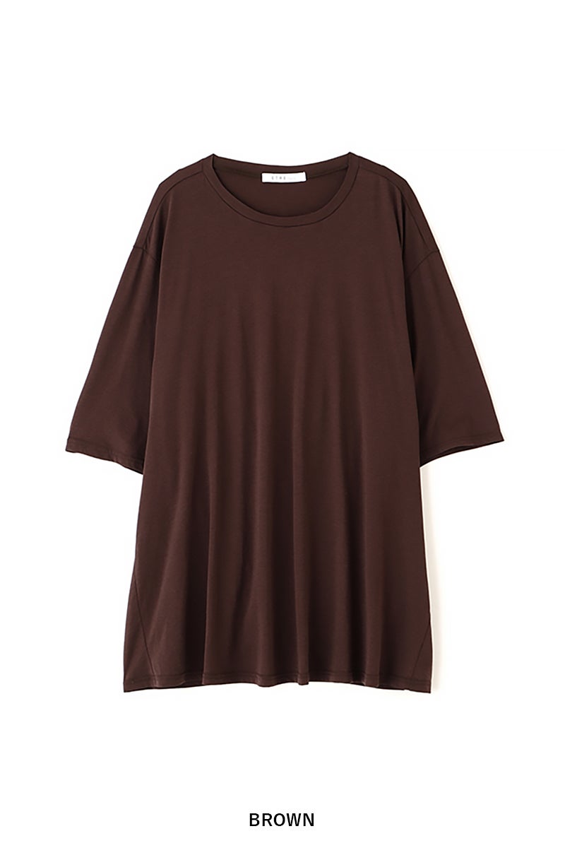 ETRE TOKYO(エトレトウキョウ) エアリーコットンオーバーサイズTee 1226312142