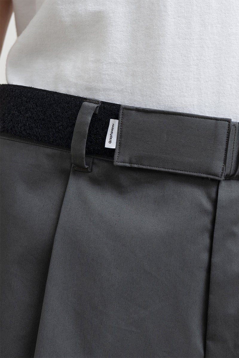 Graphpaper(グラフペーパー) Solotex Twill Wide Chef Pants ソロテックスツイルワイドシェフパンツ GM262-40005B
