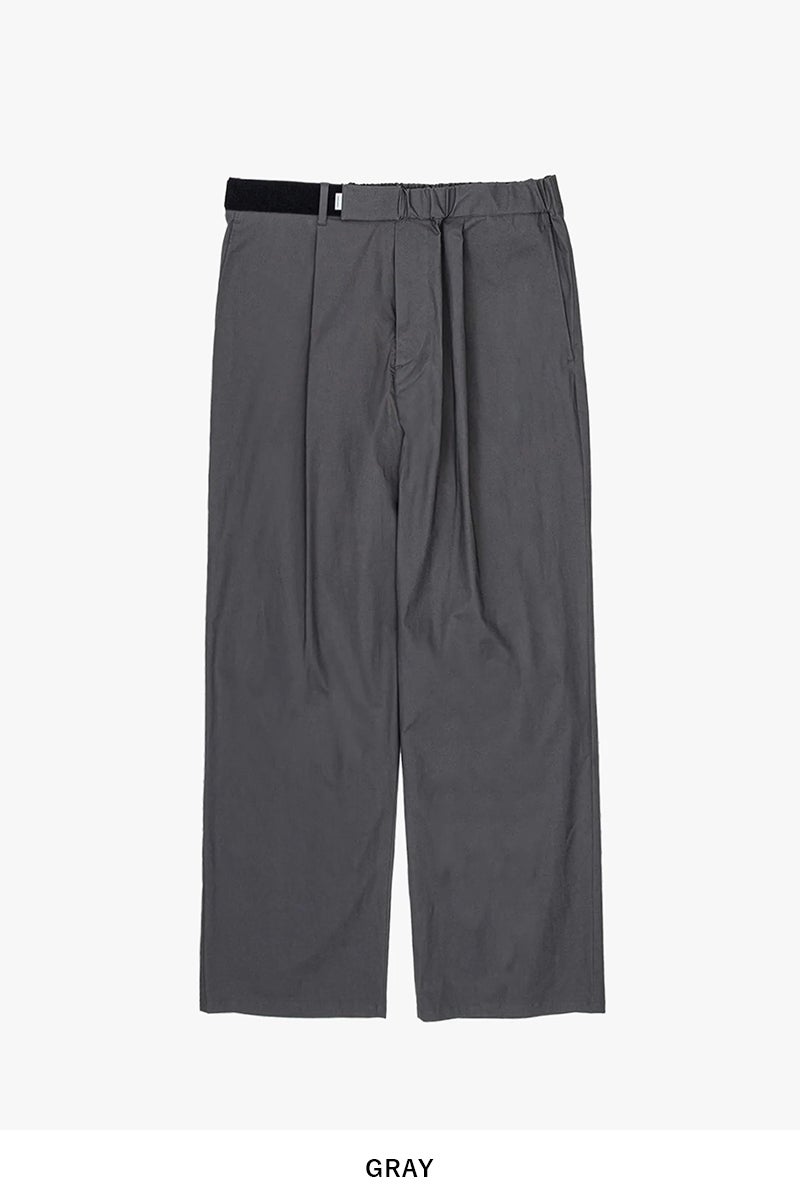 Graphpaper(グラフペーパー) Solotex Twill Wide Chef Pants ソロテックスツイルワイドシェフパンツ GM262-40005B
