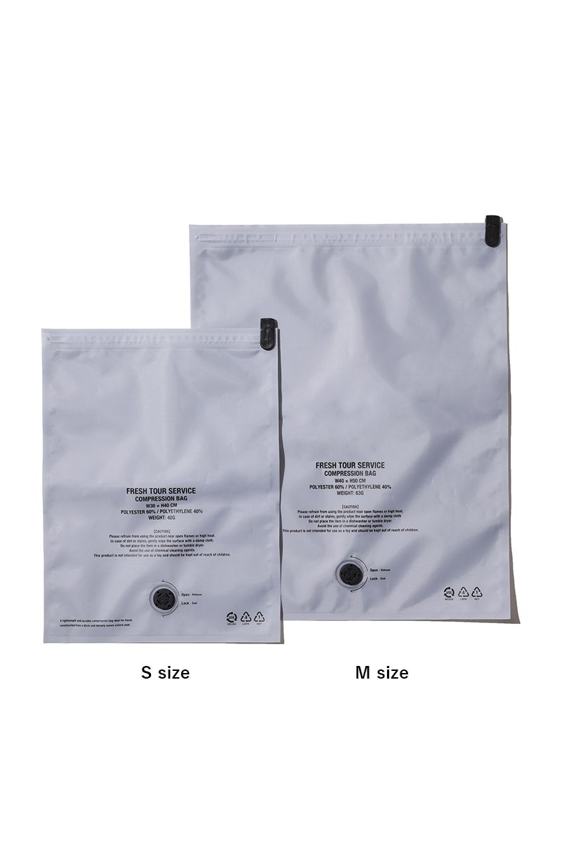 FreshService(フレッシュサービス) 2-PACK COMPRESSION BAG_M 2パックコンプレッションバッグM FSP262-90080