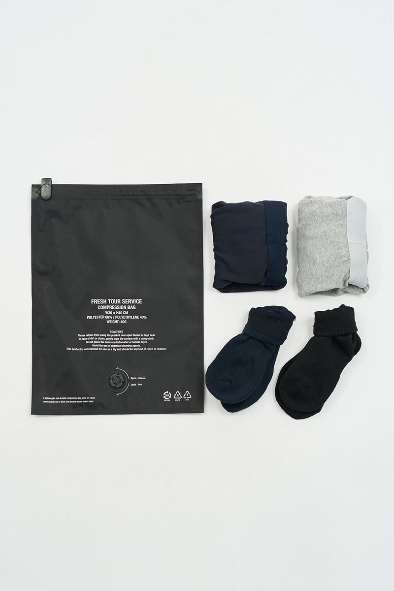 FreshService(フレッシュサービス) 2-PACK COMPRESSION BAG_S 2パックコンプレッションバッグS FSP262-90084