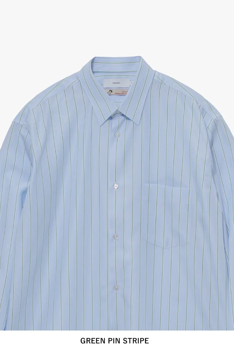 Graphpaper(グラフペーパー) SIDOGRAS Regular Collar Shirt シドグラスレギュラーカラーシャツ GM262-50026