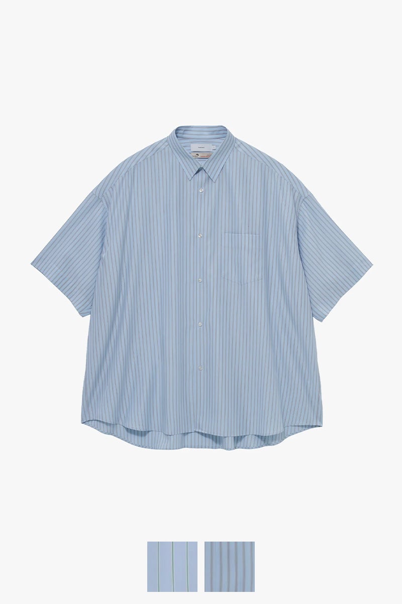 Graphpaper(グラフペーパー) SIDOGRAS S/S Oversized Regular Collar Shirt シドグラス半袖オーバーサイズレギュラーカラーシャツ GM262-50029
