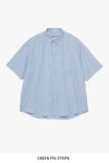 Graphpaper(グラフペーパー) SIDOGRAS S/S Oversized Regular Collar Shirt シドグラス半袖オーバーサイズレギュラーカラーシャツ GM262-50029