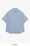 Graphpaper(グラフペーパー) SIDOGRAS S/S Oversized Regular Collar Shirt シドグラス半袖オーバーサイズレギュラーカラーシャツ GM262-50029