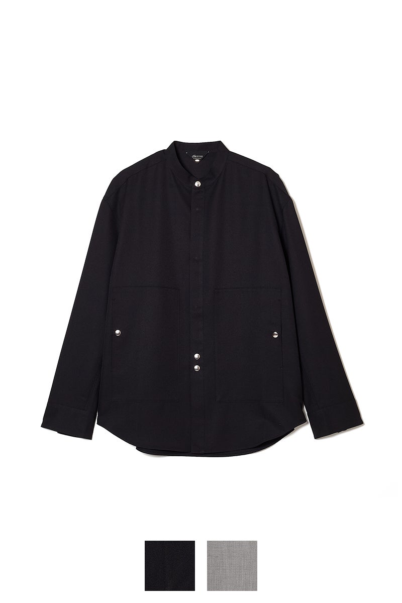 dilemma(ダイレマ) SQUARE POCKET SHIRT スクエアロケットシャツ DLMA26003