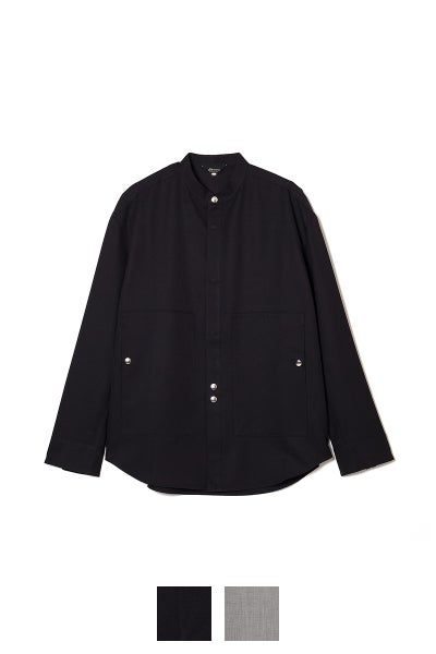 dilemma(ダイレマ) SQUARE POCKET SHIRT スクエアロケットシャツ DLMA26003