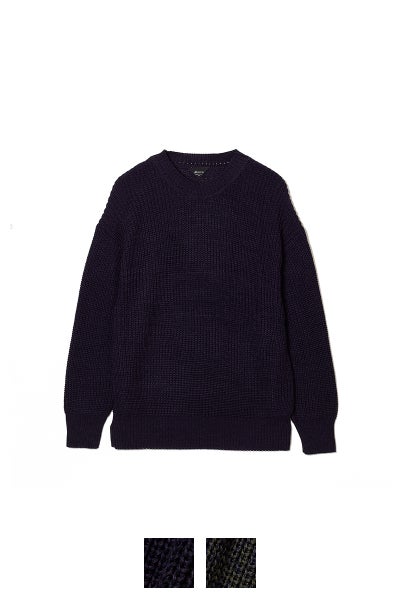 dilemma(ダイレマ) MELANGE LOW GAUGE KNIT メランジローゲージニット DLMS26006