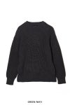 dilemma(ダイレマ) MELANGE LOW GAUGE KNIT メランジローゲージニット DLMS26006