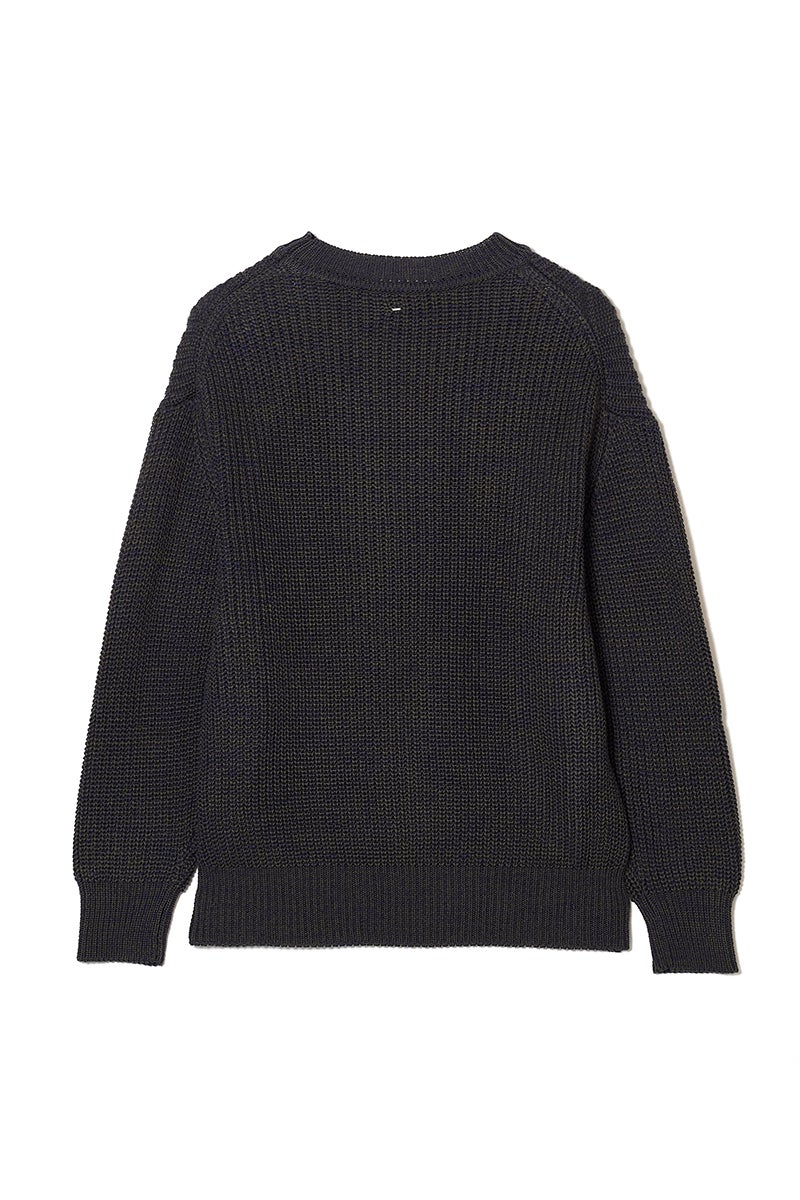 dilemma(ダイレマ) MELANGE LOW GAUGE KNIT メランジローゲージニット DLMS26006