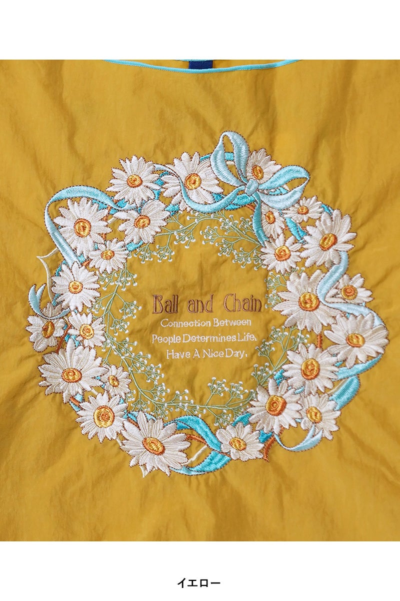 Ball & Chain(ボールアンドチェーン) WREATH(M) リース 花輪(M) ショッピングバック トートバッグ 301084