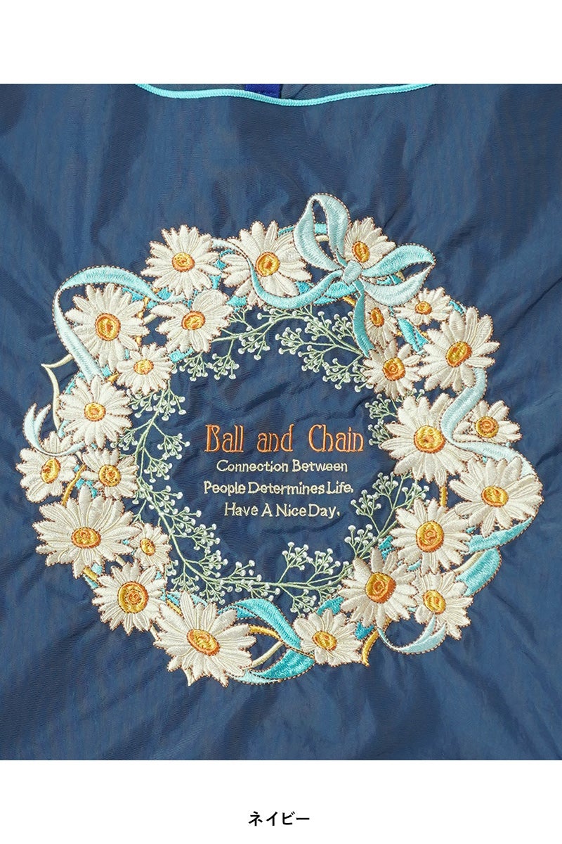 Ball & Chain(ボールアンドチェーン) WREATH(M) リース 花輪(M) ショッピングバック トートバッグ 301084