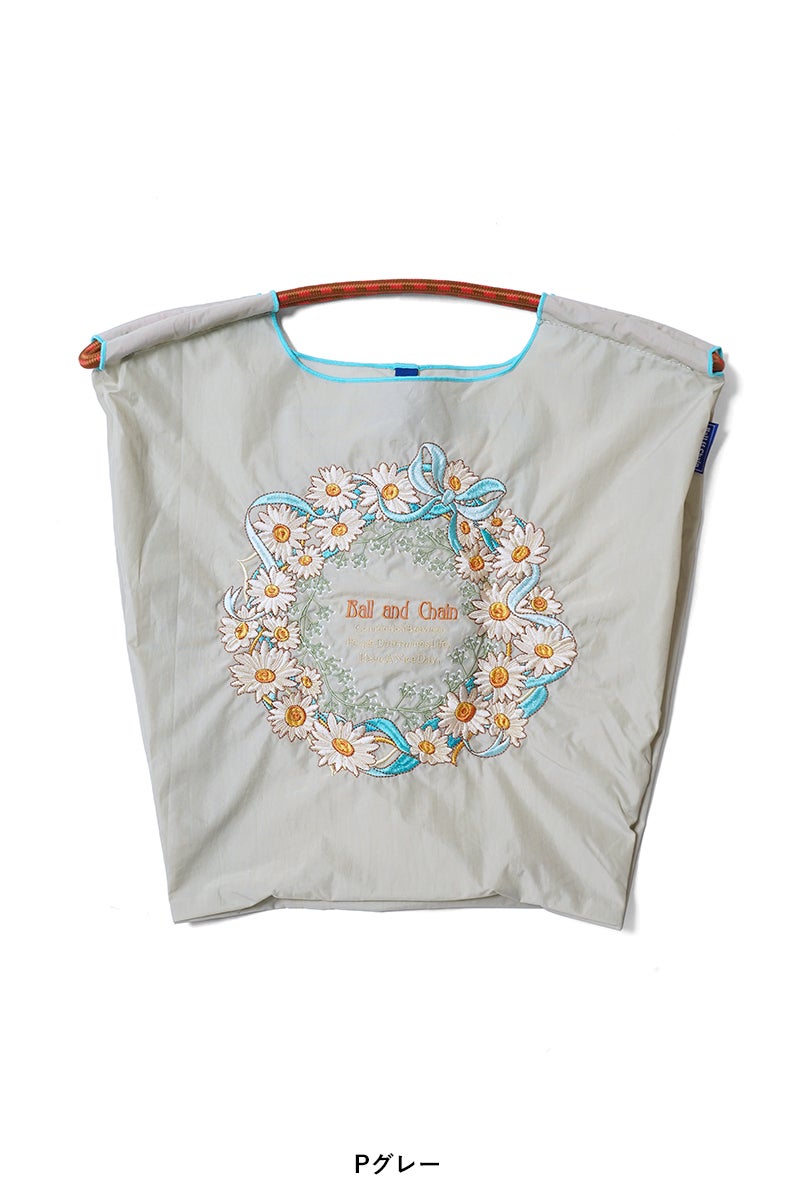 Ball & Chain(ボールアンドチェーン) WREATH(M) リース 花輪(M) ショッピングバック トートバッグ 301084
