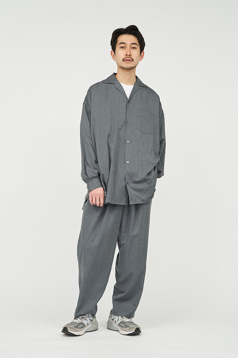 FreshService(フレッシュサービス) COOLFIBER TWO TUCK EASY PANTS クールファイバーツータックパンツ FSC262-40024