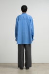 Graphpaper(グラフペーパー) Linen L/S Oversized Regular Collar Shirt リネン長袖オーバーサイズレギュラーカラーシャツ GM262-50039B