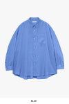 Graphpaper(グラフペーパー) Linen L/S Oversized Regular Collar Shirt リネン長袖オーバーサイズレギュラーカラーシャツ GM262-50039B