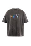 SAINT Mxxxxxx(セントマイケル) SM-MK1-0000-004 / SS T-SHIRT / SAINT / BLACK Tシャツ