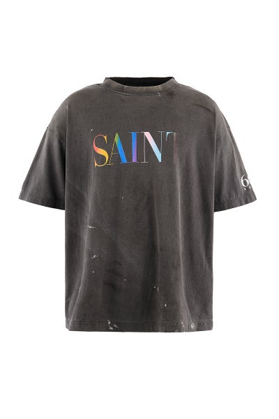 SAINT Mxxxxxx(セントマイケル) SM-MK1-0000-004 / SS T-SHIRT / SAINT / BLACK Tシャツ