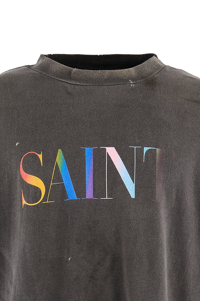 SAINT Mxxxxxx(セントマイケル) SM-MK1-0000-004 / SS T-SHIRT / SAINT / BLACK Tシャツ