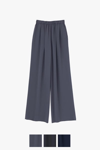 Graphpaper(グラフペーパー) Satin Easy Wide Pants サテンイージーワイドパンツ GL263-40091B
