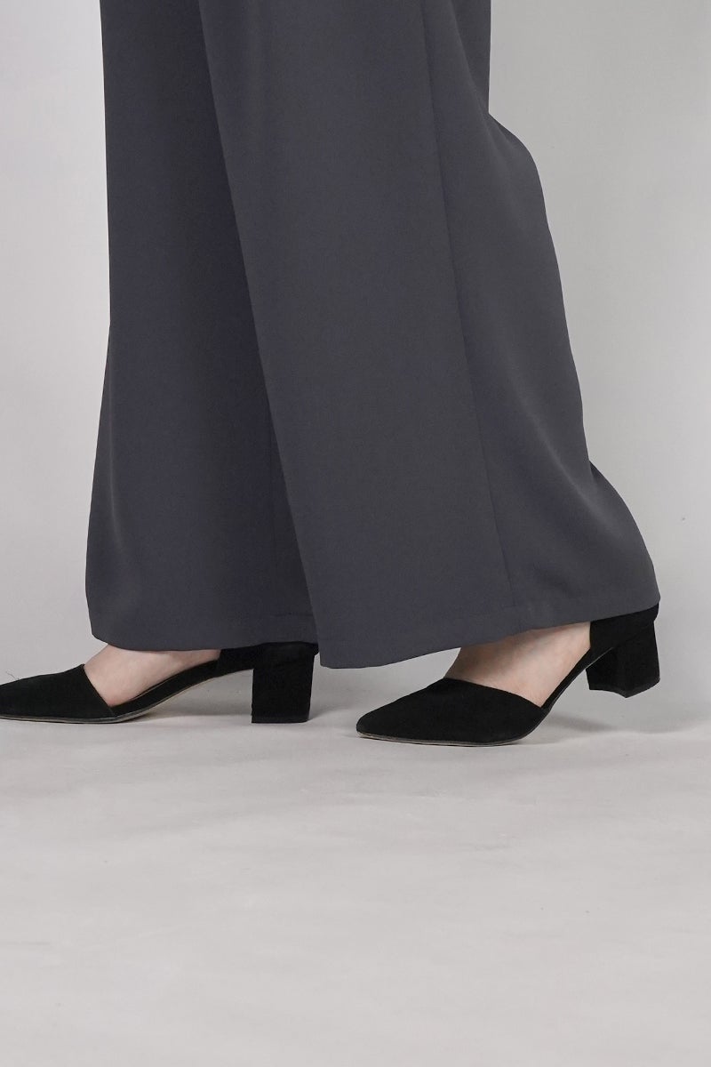 Graphpaper(グラフペーパー) Satin Easy Wide Pants サテンイージーワイドパンツ GL263-40091B