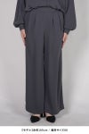 Graphpaper(グラフペーパー) Satin Easy Wide Pants サテンイージーワイドパンツ GL263-40091B