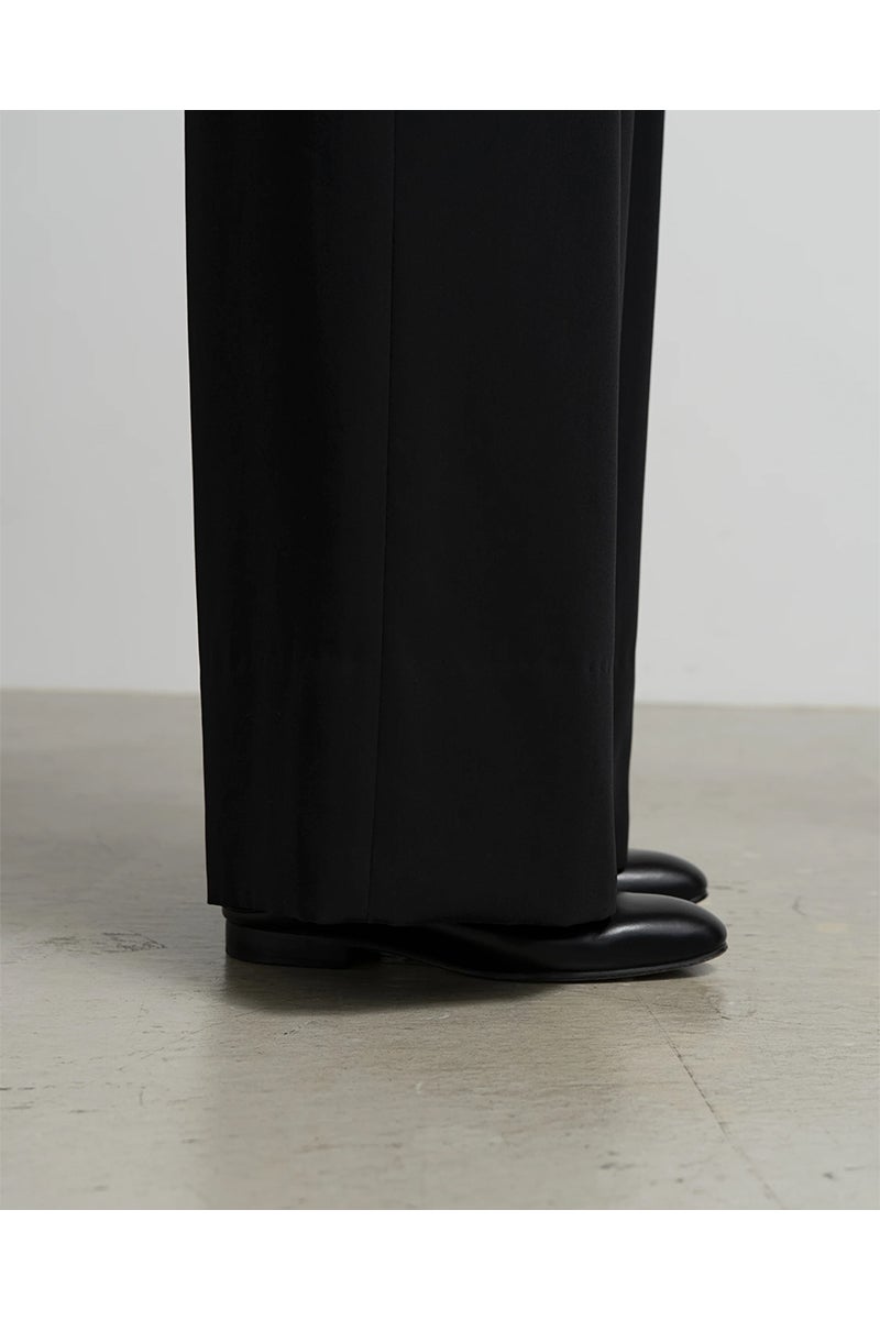 Graphpaper(グラフペーパー) Satin Easy Wide Pants サテンイージーワイドパンツ GL263-40091B