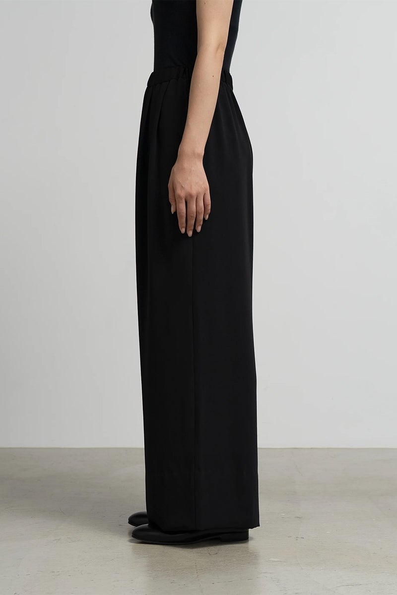 Graphpaper(グラフペーパー) Satin Easy Wide Pants サテンイージーワイドパンツ GL263-40091B