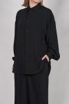 Graphpaper(グラフペーパー) Satin Oversized Regular Collar Shirts サテンオーバーサイズレギュラーカラーシャツ GL263-50093B