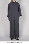 Graphpaper(グラフペーパー) Satin Oversized Regular Collar Shirts サテンオーバーサイズレギュラーカラーシャツ GL263-50093B