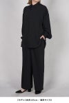 Graphpaper(グラフペーパー) Satin Oversized Regular Collar Shirts サテンオーバーサイズレギュラーカラーシャツ GL263-50093B