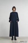Graphpaper(グラフペーパー) Satin Band Collar Dress サテンバンドカラードレス GL263-60090B