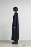 Graphpaper(グラフペーパー) Satin Band Collar Dress サテンバンドカラードレス GL263-60090B