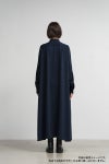 Graphpaper(グラフペーパー) Satin Band Collar Dress サテンバンドカラードレス GL263-60090B