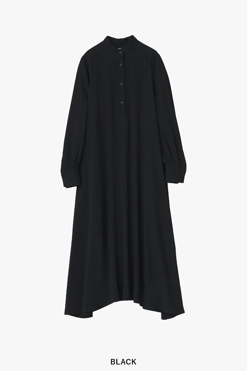 Graphpaper(グラフペーパー) Satin Band Collar Dress サテンバンドカラードレス GL263-60090B