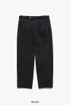Graphpaper(グラフペーパー) Compact Ponte Wide Tapered Chef Pants コンパクトポンテワイドテーパードシェフパンツ GM263-40042B
