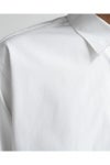 Graphpaper(グラフペーパー) High Count Regular Collar Round Cut Oversized Shirt ハイカウントレギュラーカラーラウンドカットオーバーサイズシャツ GM263-50030B