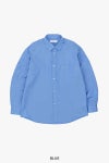 Graphpaper(グラフペーパー) High Count Regular Collar Round Cut Oversized Shirt ハイカウントレギュラーカラーラウンドカットオーバーサイズシャツ GM263-50030B