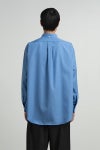 Graphpaper(グラフペーパー) Easy Care Poplin L/S B.D Box Shirt イージーケアポプリン長袖ボタンダウンボックスシャツ GM263-50619