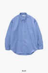 Graphpaper(グラフペーパー) Easy Care Poplin L/S B.D Box Shirt イージーケアポプリン長袖ボタンダウンボックスシャツ GM263-50619